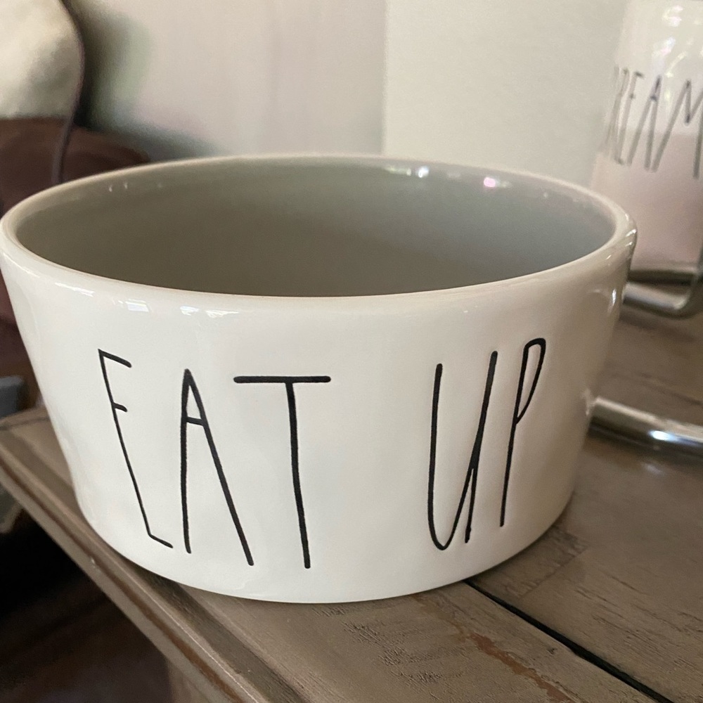 Rae Dunn dog or cat dish